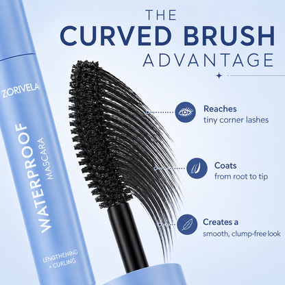 LAST DAY - BUY 1 GET 1 FREE💜Waterproof Curling & Lengthening Mascara