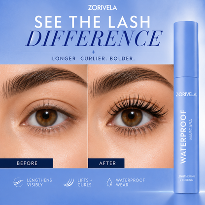 LAST DAY - BUY 1 GET 1 FREE💜Waterproof Curling & Lengthening Mascara