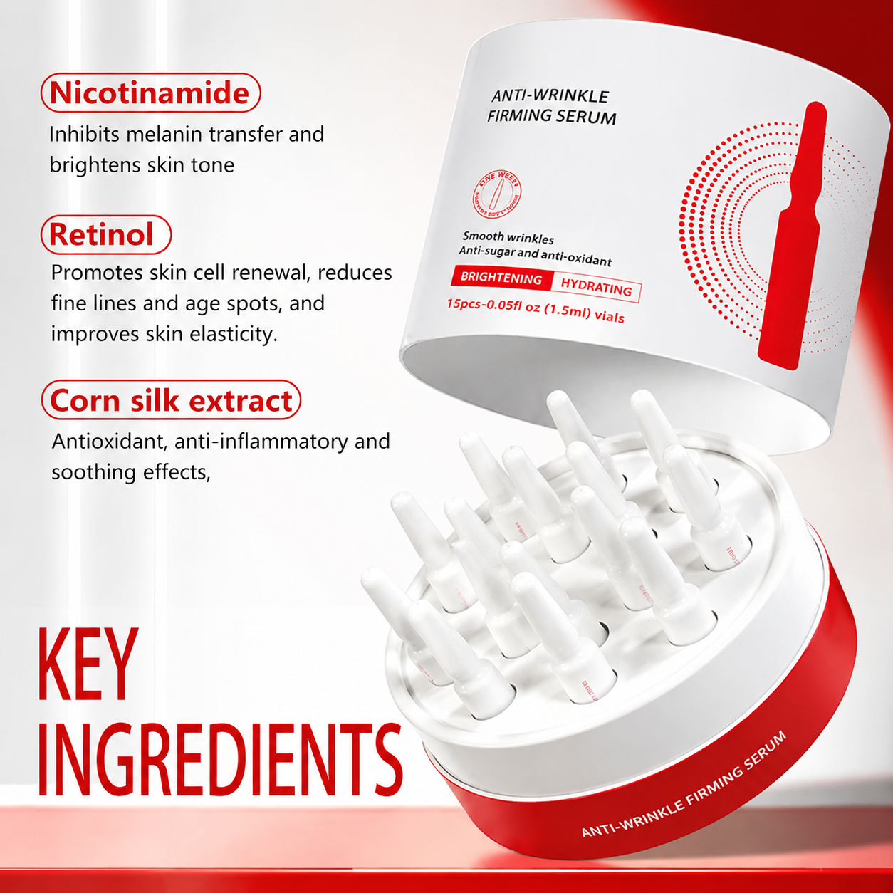 Aging & Wrinkle-Firming Essence for Smoother, Firmer-Looking Skin