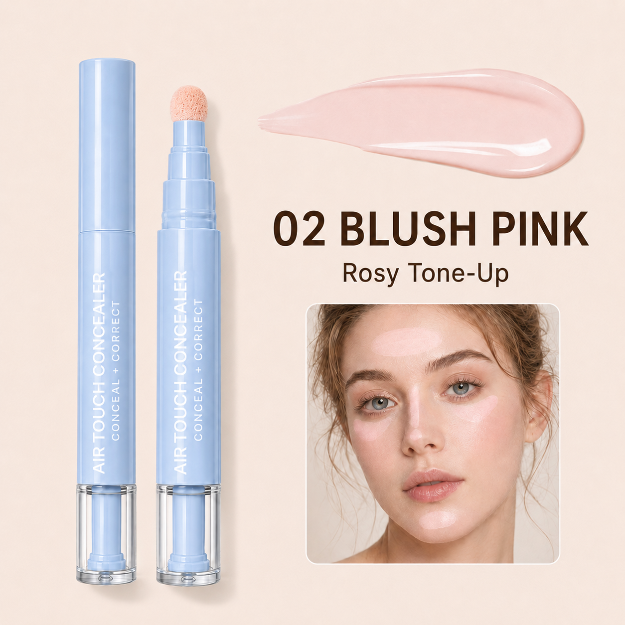 ✨ The Secret to Airbrushed Skin: 24H Long-Lasting Matte Foundation & Concealer 💫