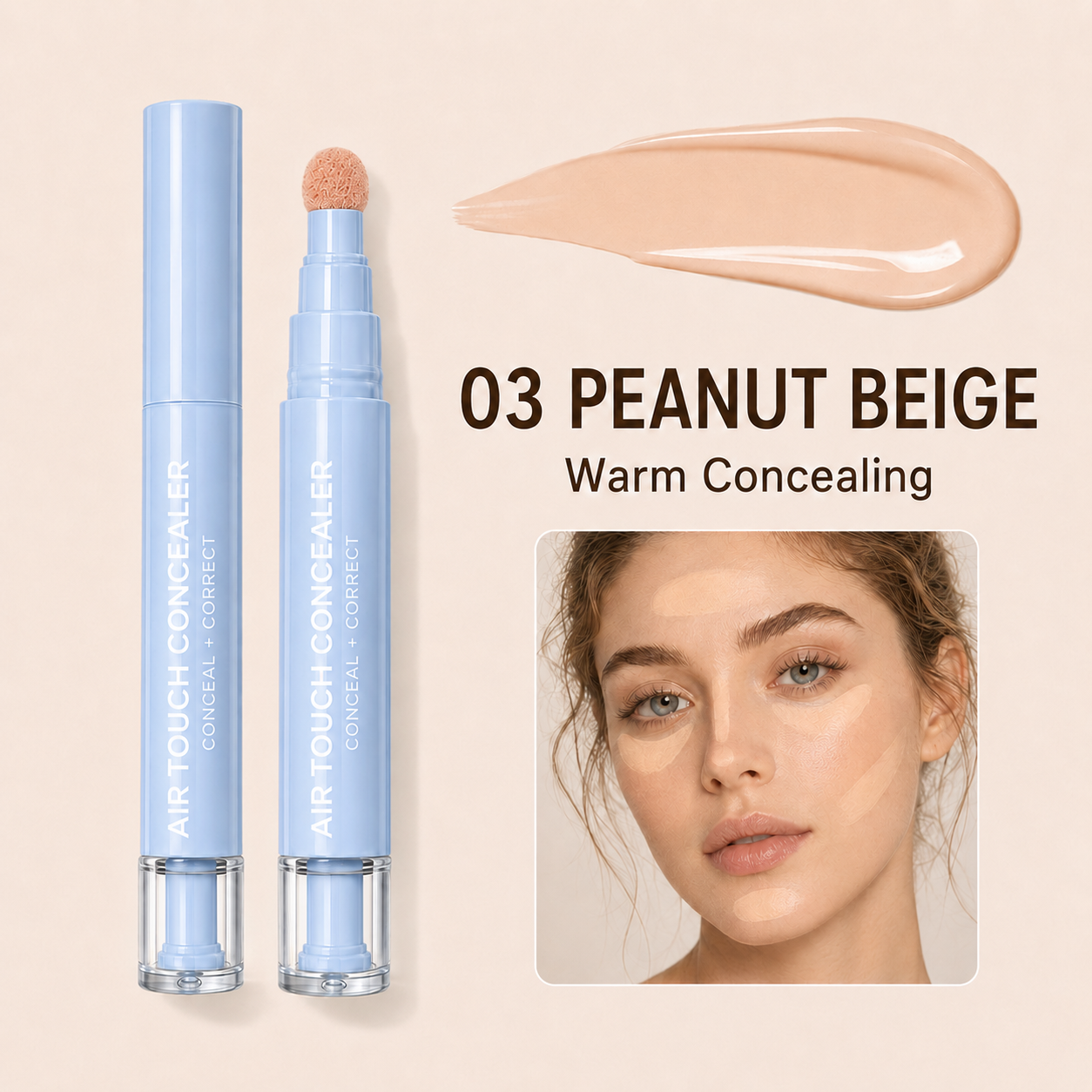 ✨ The Secret to Airbrushed Skin: 24H Long-Lasting Matte Foundation & Concealer 💫